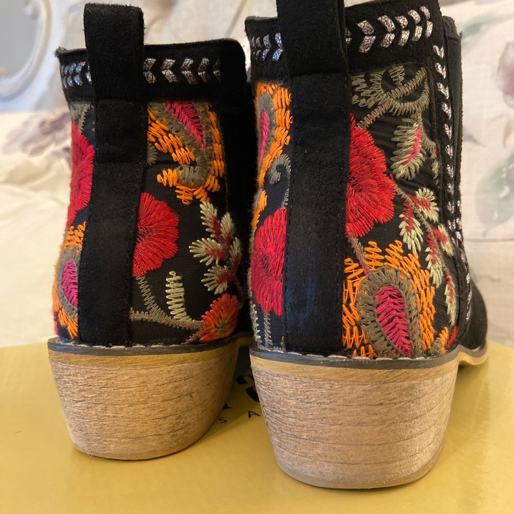 Black Suede Ankle Boots